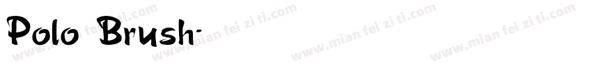 Polo Brush字体转换